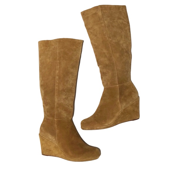 Bjorndal Shoes - Bjorndal Genuine Suede Wedge Boots